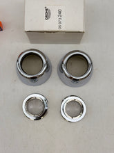 Load image into Gallery viewer, Grohe 06973240 Covering Escutcheon w/ Sleeve, Chrome *Box of (2)* (Open Box)