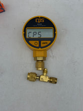 Load image into Gallery viewer, CPS VG200 Digital Vacrometer Vacuum Gauge w/ Pro-Set Tee, 1/4” Flare (Used)