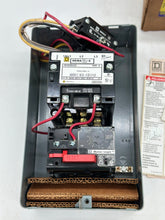 Load image into Gallery viewer, Square D 8536SBG2V02H20S Size 0 Starter w/ SS PB, Mtr Logic, 120V Coil, Encl (Open Box)