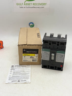 GE THED124020 Circuit Breaker, 20A, 2P, 480VAC 250VDC (New)