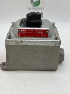 Eaton Crouse-Hinds DSD923 Ex. Proof Front Op. Select Switch w/ Body (Used)