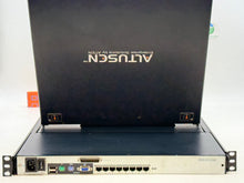 Load image into Gallery viewer, Aten KL1508AN 8-Port 19in Dual Rail CAT5 LCD KVM Switch (Used)