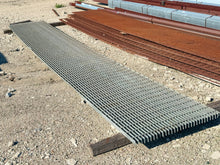 Load image into Gallery viewer, Grating 36” x 20&#39; x 2&quot; Galvanized Steel Bar Grating, Serrated (Used)