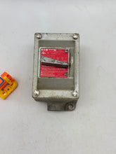 Load image into Gallery viewer, Eaton Crouse-Hinds EDS2129 Haz. Loc. 2-Pole Snap Switch w/ EDS271-SA Body (Used)