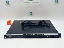 Load image into Gallery viewer, Foxboro Invensys P0973JN Enterasys A4H124-24FX 24-Port Fiber Switch w/ Pwr Cord (Used)