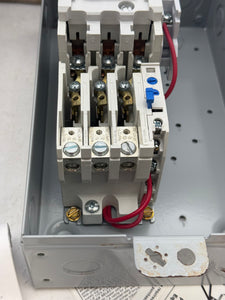 Eaton ECN0511EAA Size 1 Starter w/ 208V Coil, Encl w/ Reset PB (Open Box)