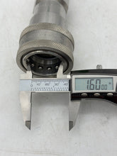 Load image into Gallery viewer, Parker SH8-62 Quick Coupler, Stainless Steel, 1&quot; FNPT w/ Swagelok Reducer (Used)
