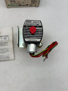 ASCO EF8210G094MBMO Solenoid Valve w/ Mount Brkt (New)