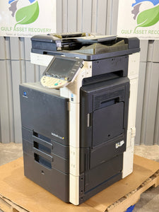 Konica Minolta Bizhub C220 Color Laser Copier w/ Manual, Drivers (Used-Needs New Drums)