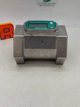 Load image into Gallery viewer, GRYVOZE 2-1/2 Inch Inline NPT Digital Turbine Flow Meter, 21-264 GPM (Used)