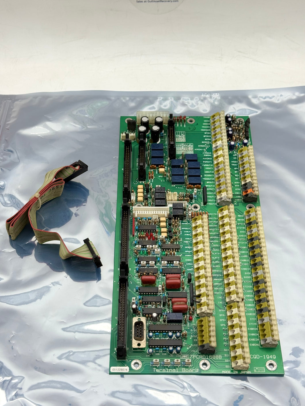 JRC CQD-1949B 7PCRD1688B Terminal Board (Used)