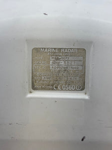 Furuno RSB-0072-060 Marine Radar Base w/ RTR-060 12kW Transceiver (Used)