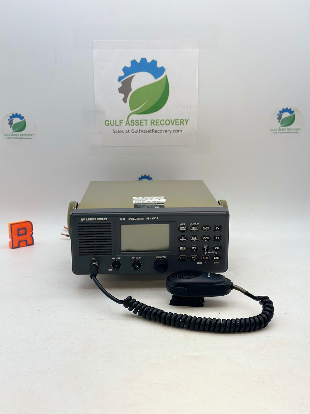 Furuno FS-1503 SSB Transceiver Unit w/ Bracket, Hand Mic (Used)