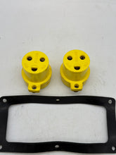 Load image into Gallery viewer, Pauluhn INX3022-125 Interior Receptacle (x2), 20A, 120VAC w/ Gasket for Housing (No Box)