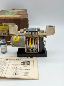 Allen Bradley 810-A24A Inverse Time Relay w/ 810-N9B Dashpot Fluid (Open Box)