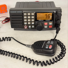 Load image into Gallery viewer, Standard Horizon GX5500S Quantum VHF Radio w/ Hand Mic, Mount Brkt (Used)