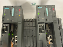 Load image into Gallery viewer, Siemens Simatic S7-400 PLC Rack w/ 6 Mod (x2) CPU412-5H, PS407-10A, CP443-1 (Used)