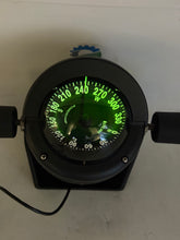 Load image into Gallery viewer, Ritchie HB-845 Helmsman Steel Boat Magnetic Compass w/ Bracket (Refurbished)