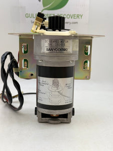 Furuno D8G-516 Marine Radar Gearbox Motor, 03P9242 TB Interface PCB, RTB-801 (Used)