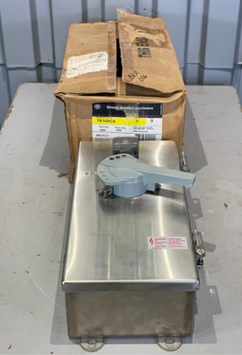 GE TE100CS Circuit Breaker Enclosure, Stainless Steel, 100A 600V (New)