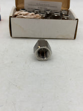 Load image into Gallery viewer, Parker 6FSC8N-316 A-LOK Connector, 3/8" Tube x 1/2" FNPT, 316SS *Box of (9)* (Open Box)