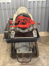 Load image into Gallery viewer, Ridgid 26092 1224 Threading Machine w/ Foot Switch, Wheel And Tray Stand, 120V (Used)