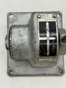 Rexroth HC-2-FX Controlair Valve Controller Lever, Top Portion (Used)