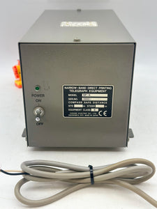 Furuno DP-6 Narrow-Band Direct Printing Telegraph Equip w/ Pwr Cable (Used)