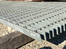 Load image into Gallery viewer, Grating 36” x 20&#39; x 2&quot; Galvanized Steel Bar Grating, Serrated (Used)