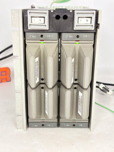 Foxboro P0903ZL (x4) Primary/Backup Power Supply Modules w/ Cables, Chassis (Used)