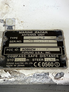 Furuno RSB-096-079 Marine Radar Gearbox w/o RTR-079 Transceiver (For Parts)
