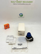 Load image into Gallery viewer, Allen-Bradley 100039 800H-QRH2B 30mm Pilot Light, Blue, 800H PB (New)