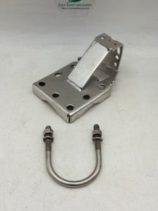 Rosemount 01166-8005-0001 HD Manifold Bracket w/ U-Bolt, 316 SST *Lot of (2)* (Used)