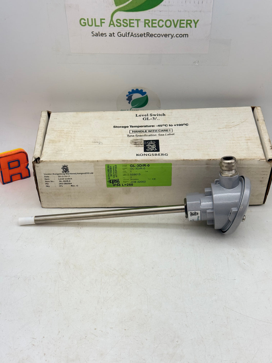 Kongsberg GL-3D/R-0 Electronic Level Switch (Open Box)