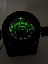 Load image into Gallery viewer, Ritchie HB-845 Helmsman Steel Boat Magnetic Compass w/ Bracket (Used)