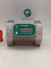 Load image into Gallery viewer, GRYVOZE 2-1/2 Inch Inline NPT Digital Turbine Flow Meter, 21-264 GPM (Used)