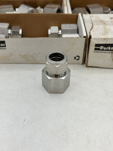 Load image into Gallery viewer, Parker 8FSC12N-316 A-LOK Female Connector, 1/2" Tube OD x 1" FNPT, *Lot of (13)* (Open Box)