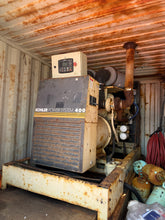 Load image into Gallery viewer, Detroit Diesel 8V-92 Generator w/ Conex Enclosure (Used)