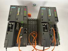 Load image into Gallery viewer, Siemens Simatic S7-400 PLC Rack w/ 6 Mod, (x2) CPU412-3H, PS407-10A, CP443-1 (Used)