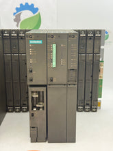Load image into Gallery viewer, Siemens Simatic S7-400 PLC Rack w/ 6 Mod, (x2) CPU412-3H, PS407-10A, CP443-1 (Used)