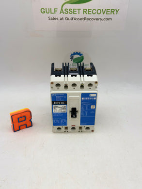Cutler-Hammer HFD3070L Circuit Breaker, 70A, 3P (Used-Frame Bent)