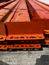 Load image into Gallery viewer, Pallet Rack Beam 144&quot; x 5.25&quot; 4-Stud Oval Teardrop *Lot of (12)* (Used)