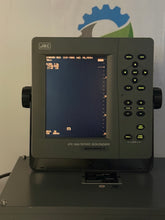 Load image into Gallery viewer, JRC NJA-98 Echo Sounder Display w/ Bracket, NQD-2120 Connect Box f/ JFE-380 (Used)
