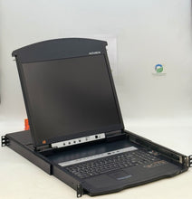 Load image into Gallery viewer, Aten KL1508AN 8-Port 19in Dual Rail CAT5 LCD KVM Switch (Used)