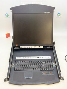 Aten KL1508AN 8-Port 19in Dual Rail CAT5 LCD KVM Switch (Used)