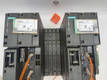Load image into Gallery viewer, Siemens Simatic S7-400 PLC Rack w/ 6 Mod, (x2) CPU412-3H, PS407-10A, CP443-1 (Used)
