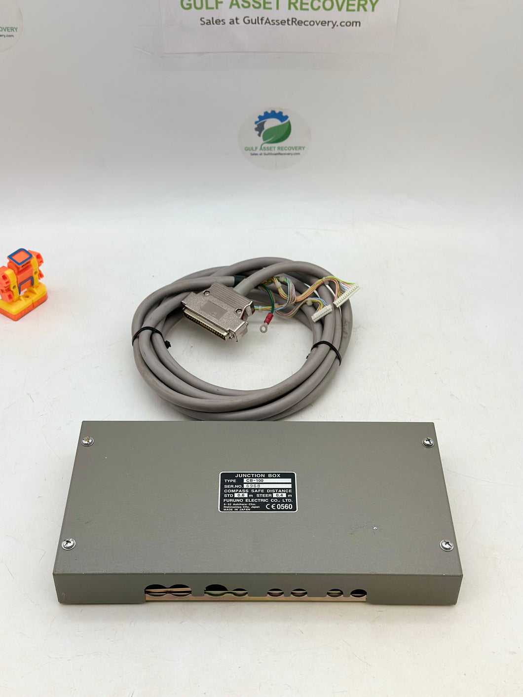 Furuno CB-100 Junction Box w/ Connecting Cable (Used)