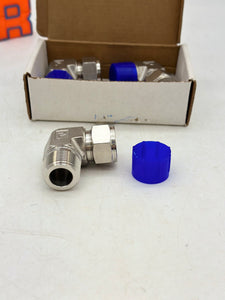Parker 12MSEL12N-316 A-LOK 3/4" Male Elbow *Box of (3)* (Open Box)