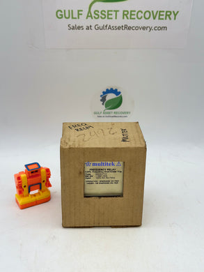 Multitek M200-F1C 1/3Ph Frequency Over/Under Trip Relay (Open Box)