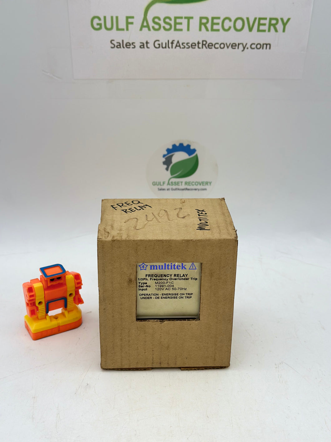 Multitek M200-F1C 1/3Ph Frequency Over/Under Trip Relay (Open Box)